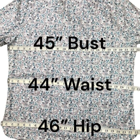 Perry Ellis Floral Button-Down Shirt Sz L - Picture 9 of 12